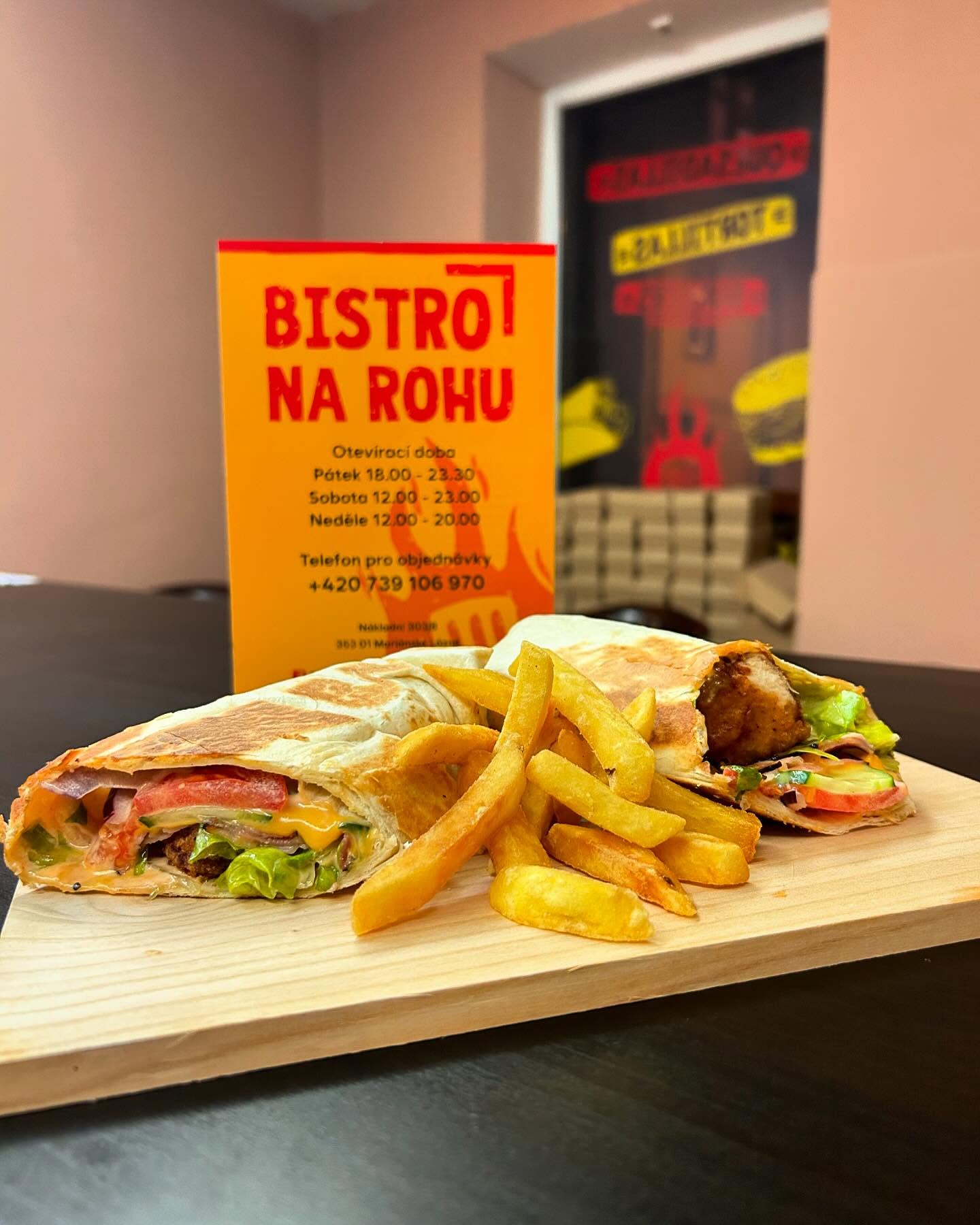 Pikantní plněná tortilla